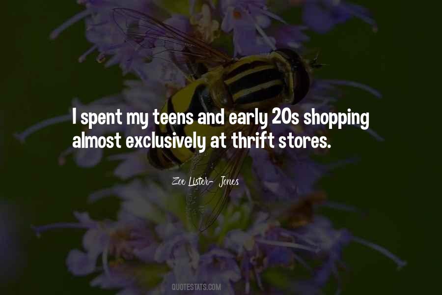 Quotes About Thrift Stores #1669855