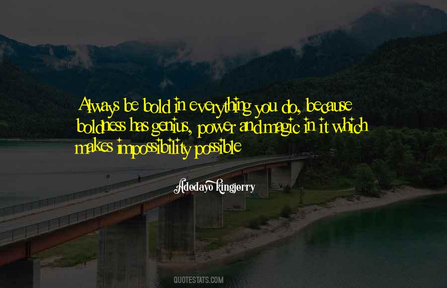 Quotes About Impossibility #1127175