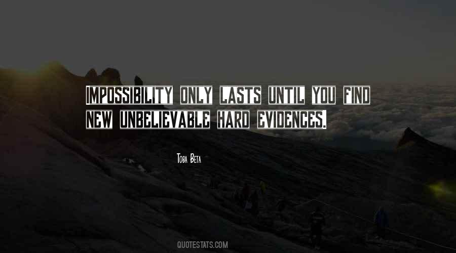 Quotes About Impossibility #1388262