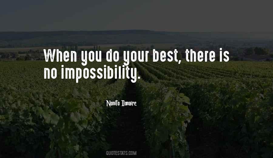 Quotes About Impossibility #1724324