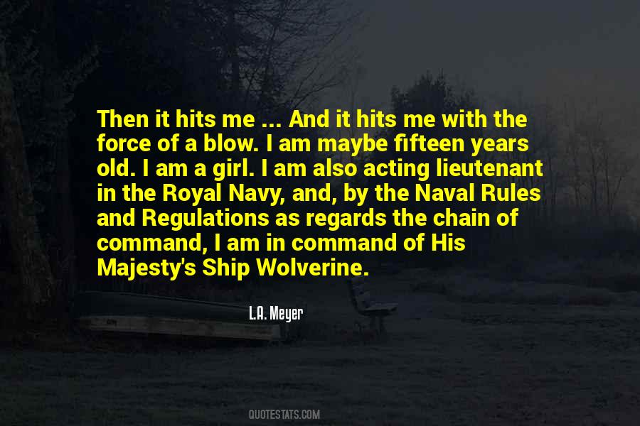 Quotes About Chain Of Command #1551316