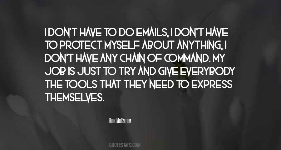 Quotes About Chain Of Command #1599531
