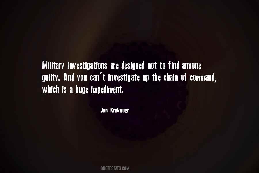 Quotes About Chain Of Command #697851