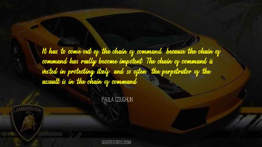 Quotes About Chain Of Command #992666