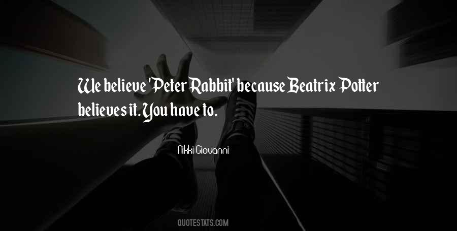 Beatrix Potter Peter Rabbit Quotes #1234754