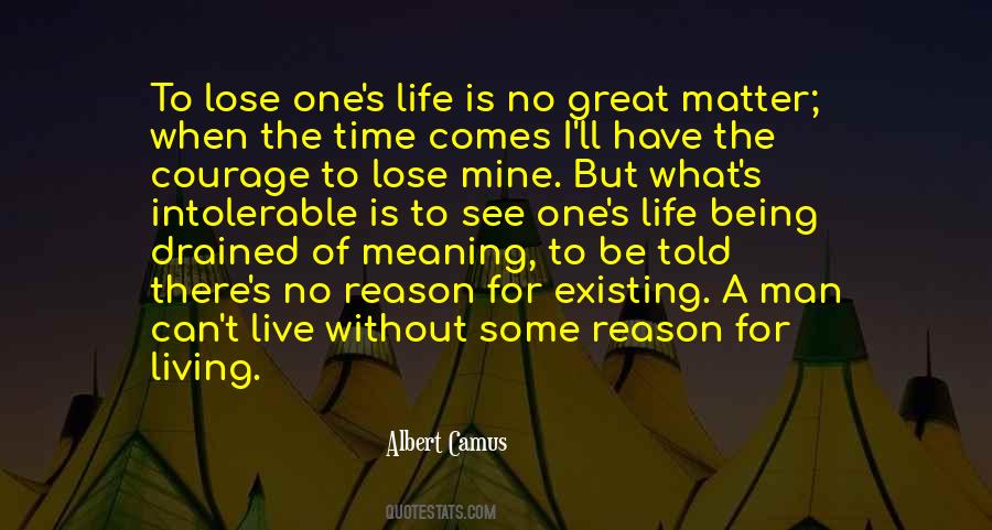 A Reason For Living Quotes #1230302