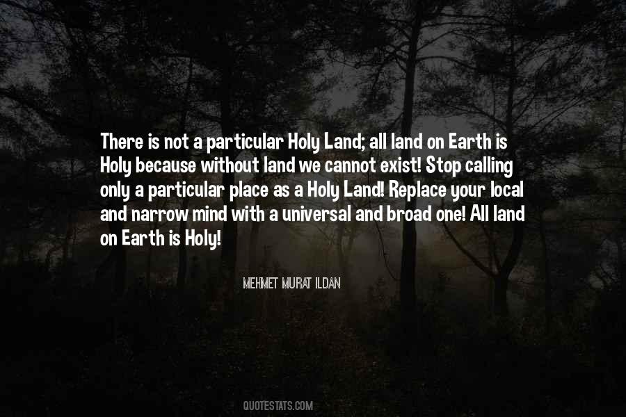 Quotes About Holy Land #1470684