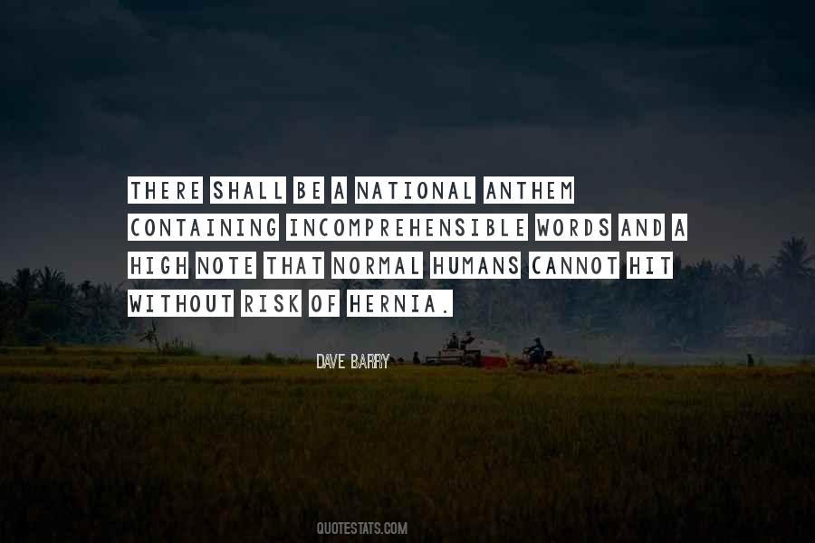 Quotes About National Anthem #711614