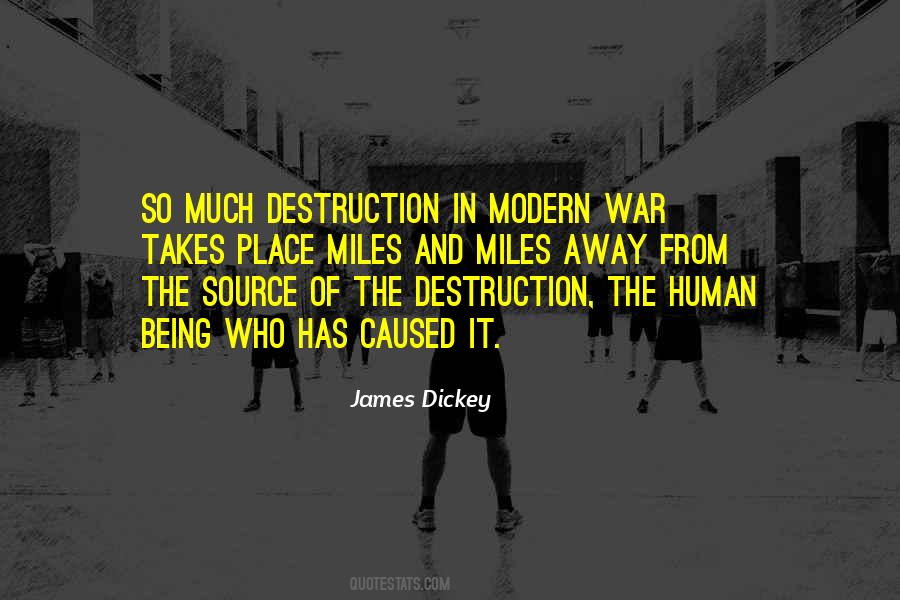 Quotes About Destruction Of War #1188491