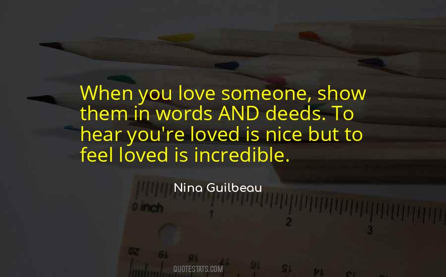 Quotes About Nice Words #778678