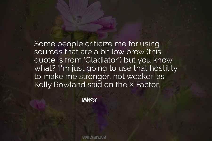 Quotes About The X Factor #1802453
