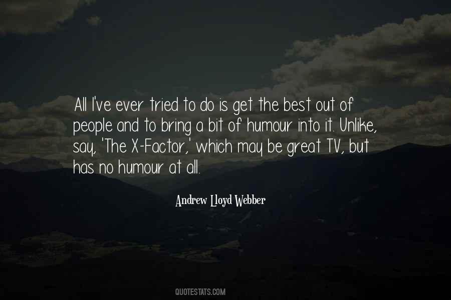 Quotes About The X Factor #644839