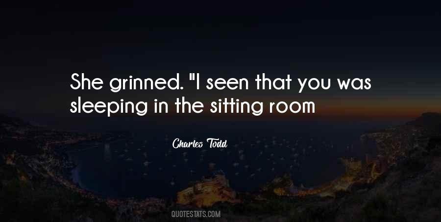 Sitting Room Quotes #1517632