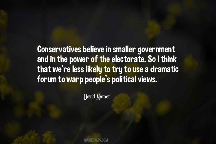 Quotes About Smaller Government #1007113