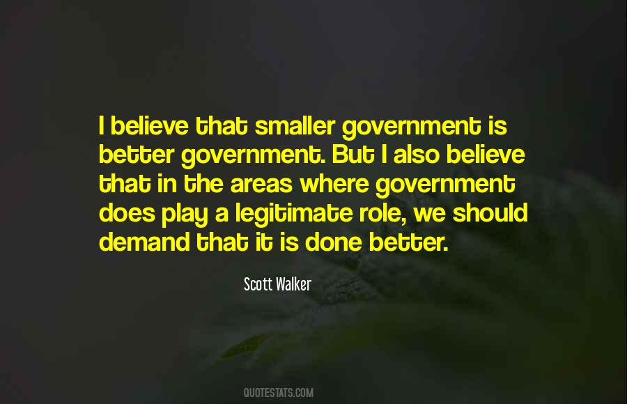 Quotes About Smaller Government #13096