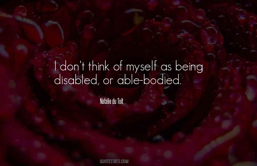 Able Bodied Quotes #1615005