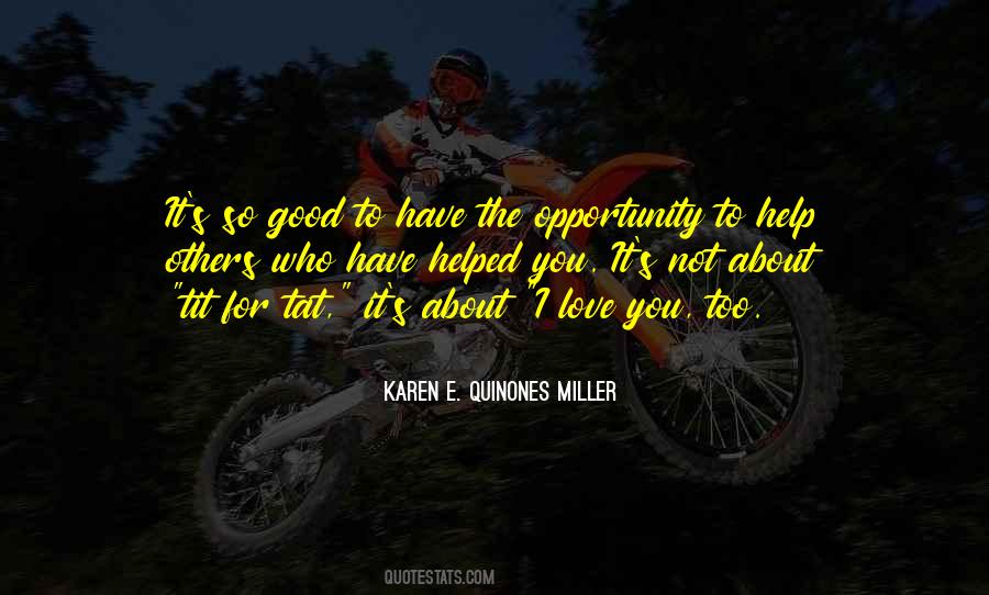 Good Opportunity Quotes #199443