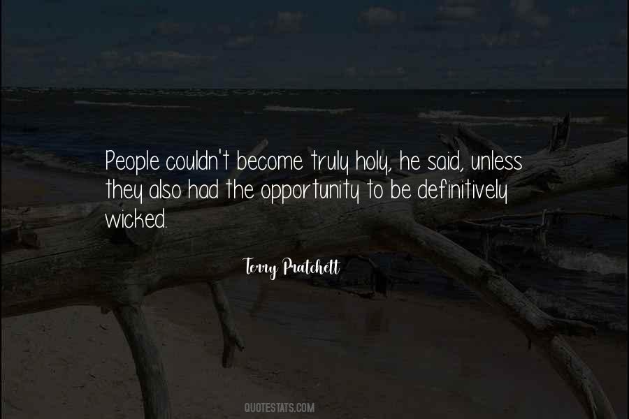 Good Opportunity Quotes #229986
