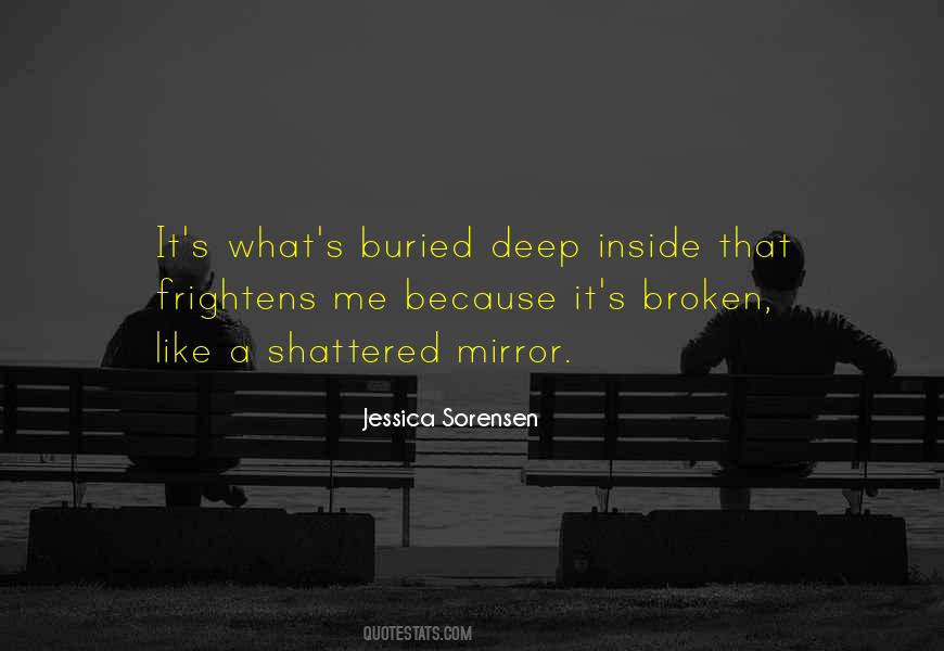 Quotes About Broken Inside #1317900