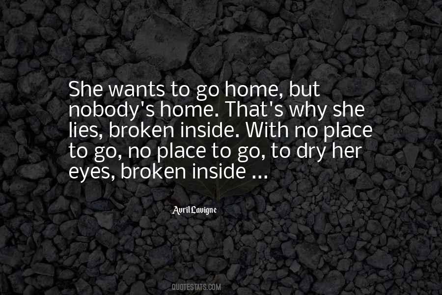 Quotes About Broken Inside #1620797