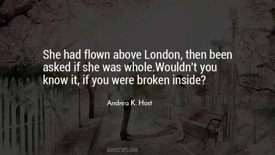 Quotes About Broken Inside #828211