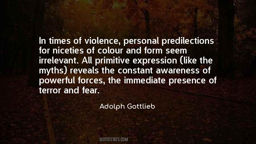 Violence Awareness Quotes #699823