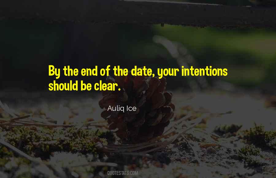 Quotes About Clear Intentions #1581622