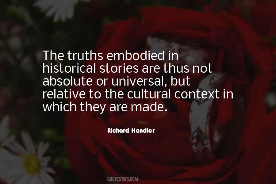Quotes About Historical Context #658846