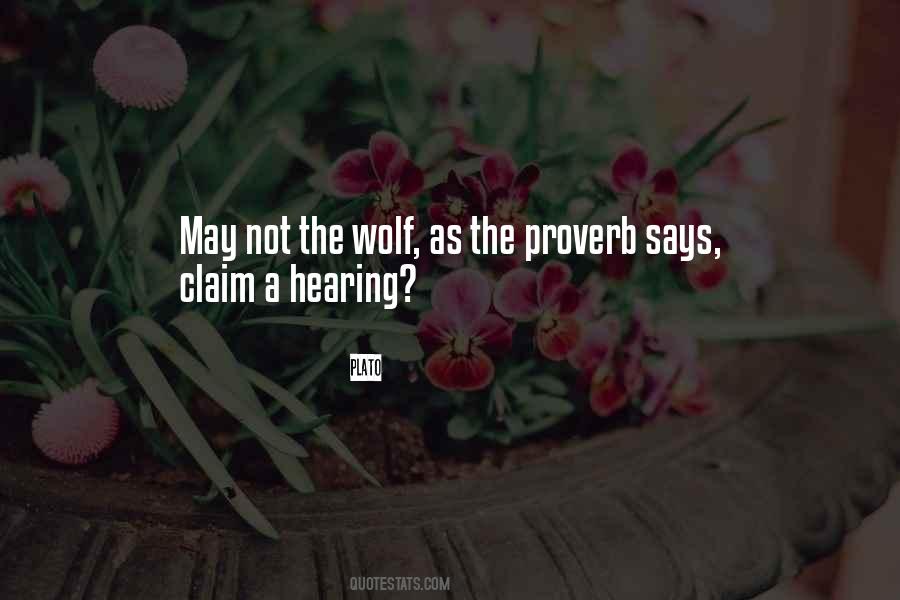 Quotes About Not Hearing #371635