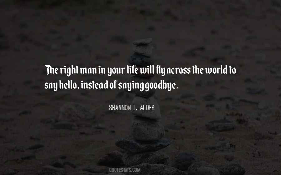 Quotes About Saying Goodbye #400772