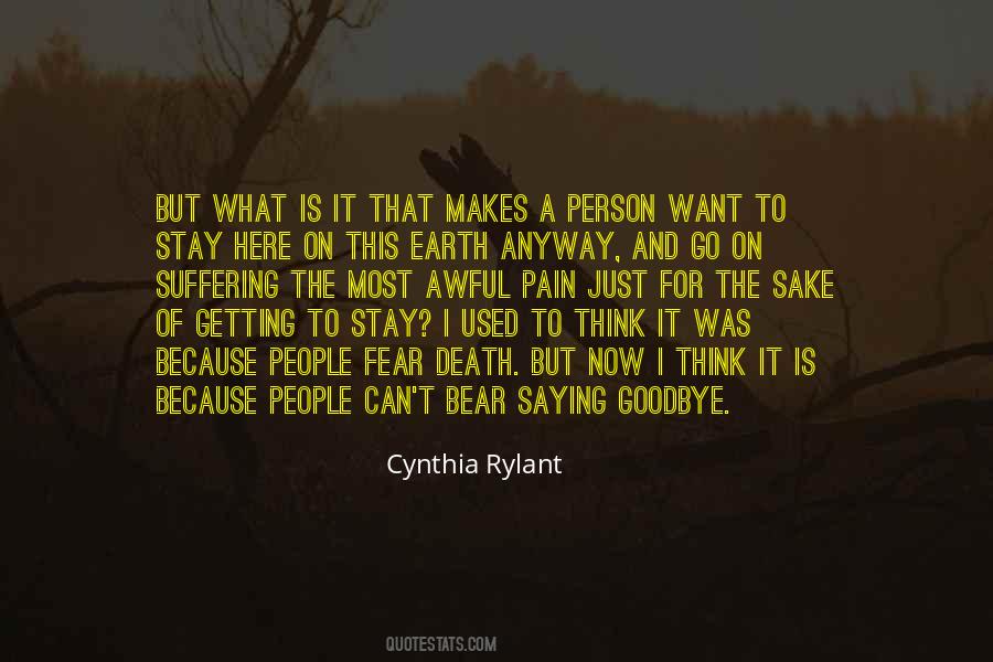 Quotes About Saying Goodbye #671635