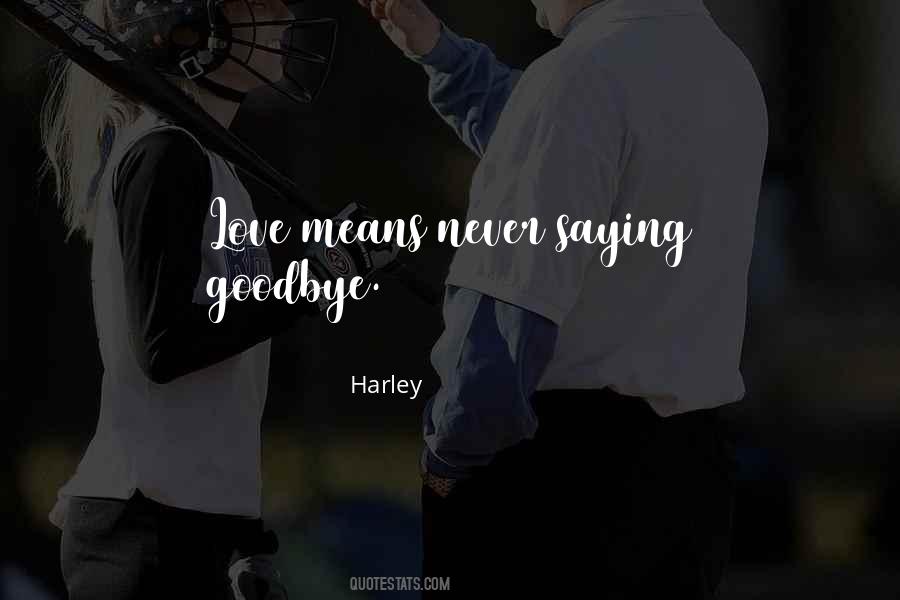 Quotes About Saying Goodbye #783176