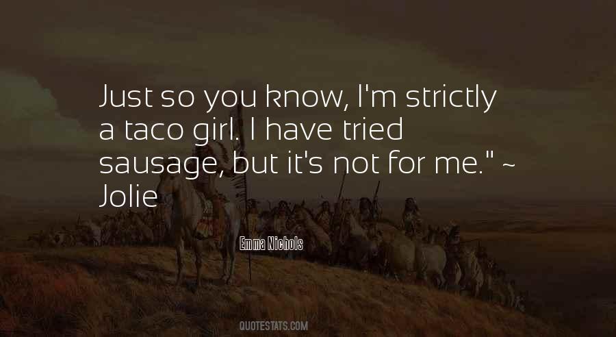 Quotes About Sausage #150075