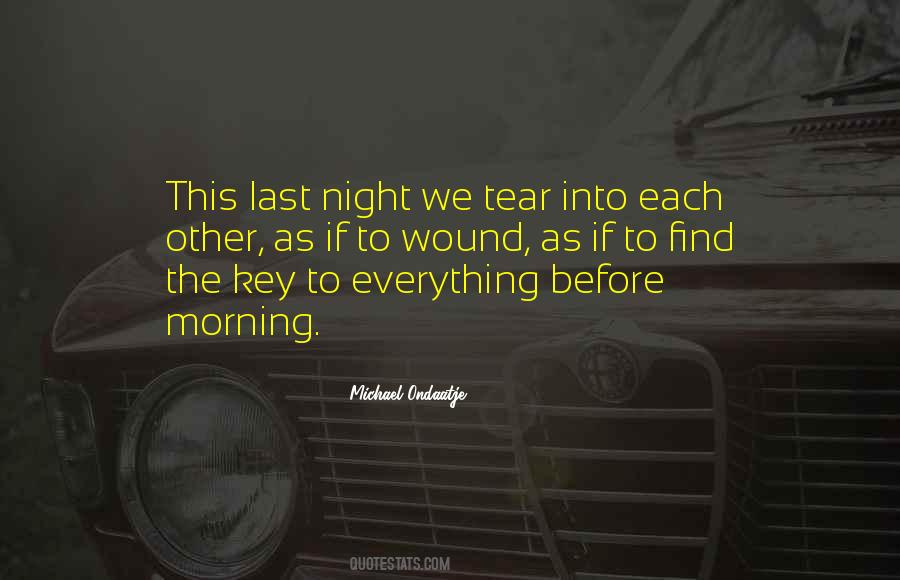 Night We Quotes #1150395
