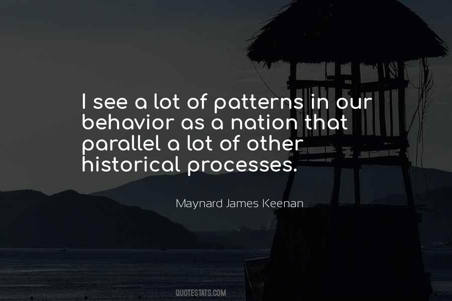 Quotes About Patterns Of Behavior #459691