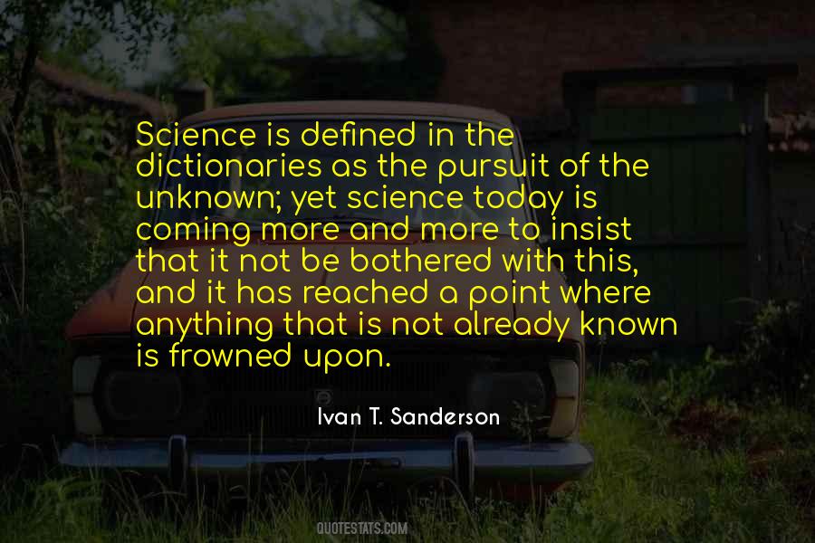 Science Today Quotes #981766