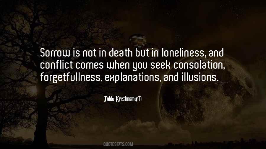 Quotes About Consolation In Death #1635839