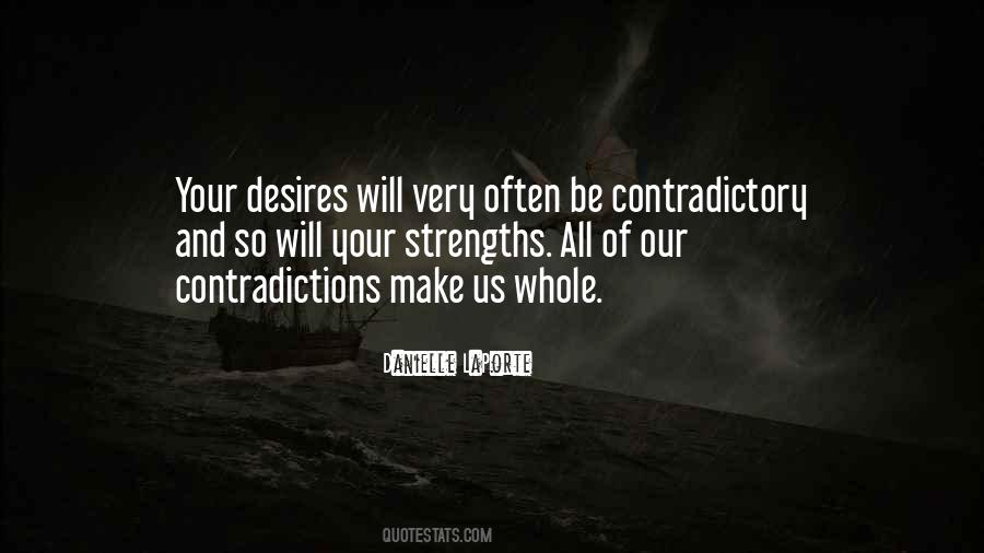 Quotes About Contradictions #1344152