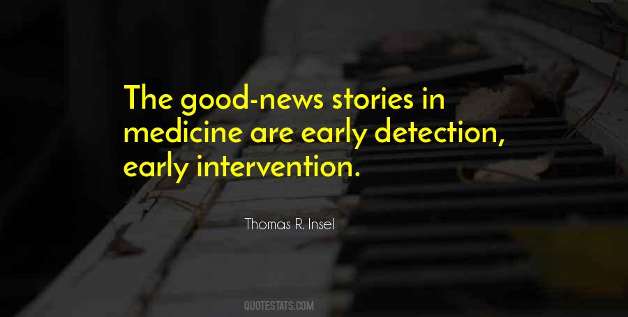 Quotes About Early Intervention #663768