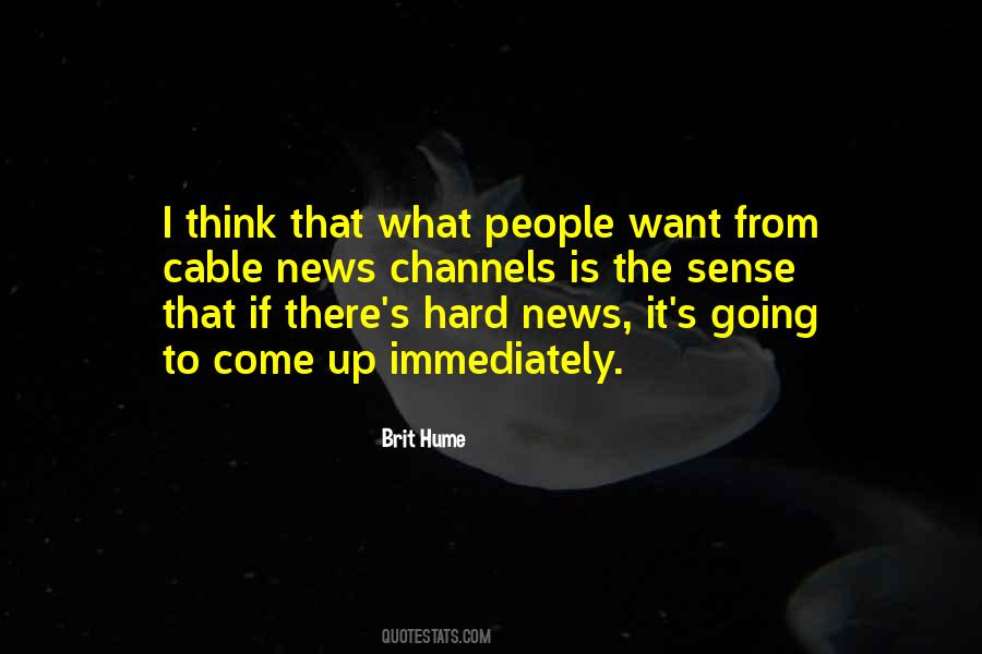 Cable News Quotes #844022