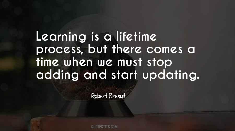 Quotes About Lifetime Learning #1292460
