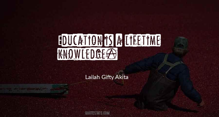 Quotes About Lifetime Learning #1838248