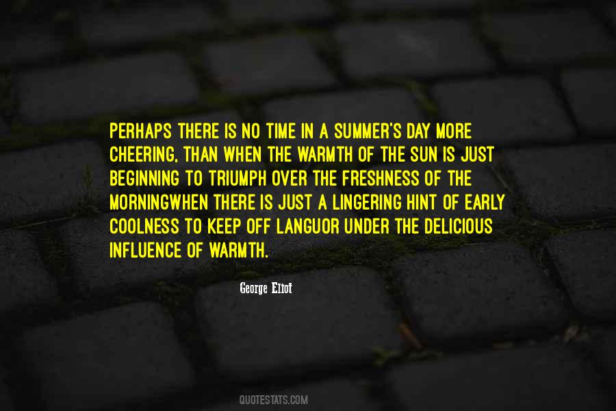 Quotes About Early Morning Sun #941290