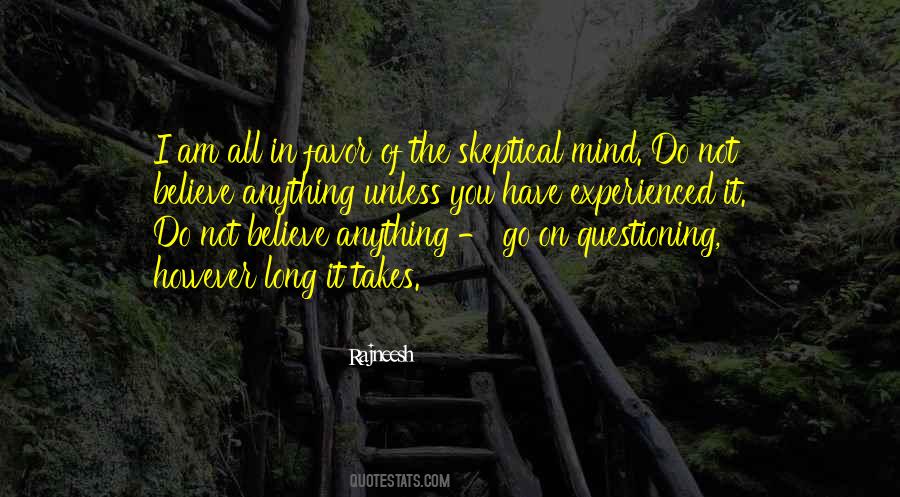 Skeptical Mind Quotes #1092199