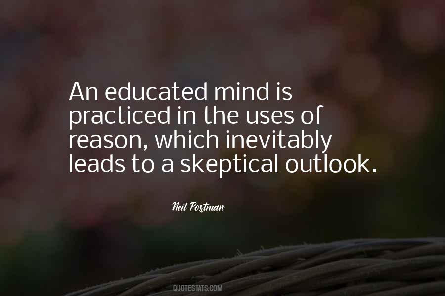 Skeptical Mind Quotes #307460