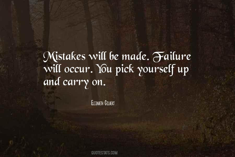 Mistakes And Failure Quotes #1619148