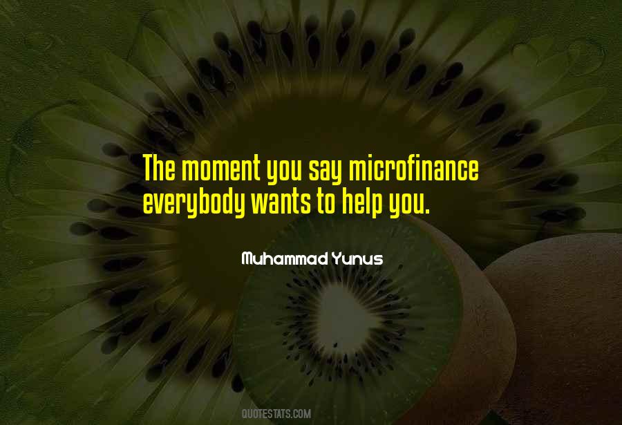 Quotes About Microfinance #1607123