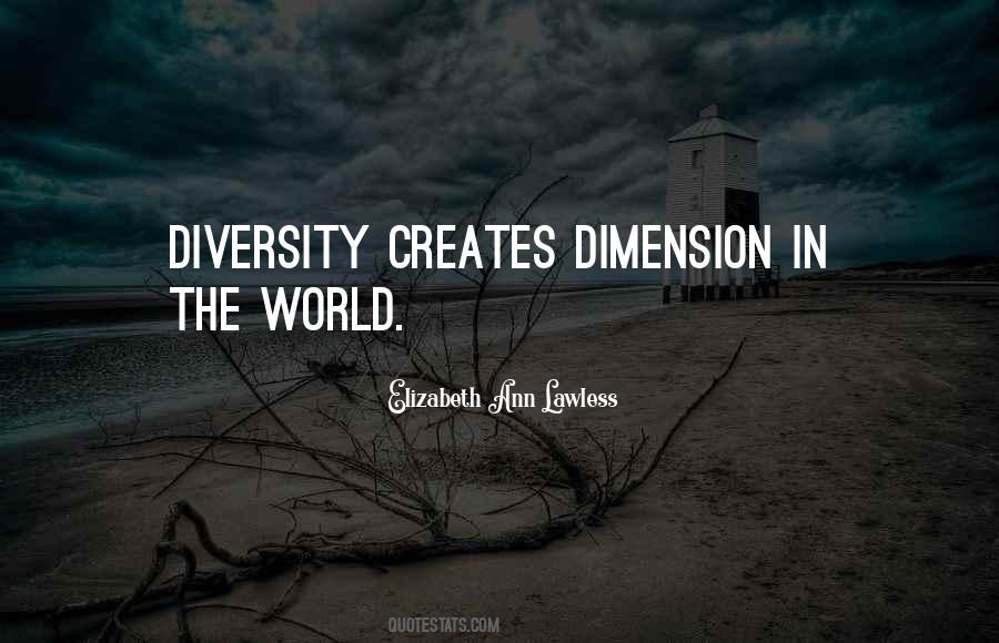 Quotes About Diversity In The World #1594325