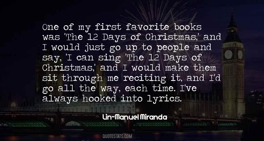 Quotes About 12 Days Of Christmas #1870551