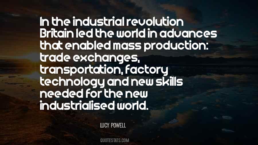 Quotes About Second Industrial Revolution #240612